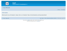Tablet Screenshot of forum.bvap.de